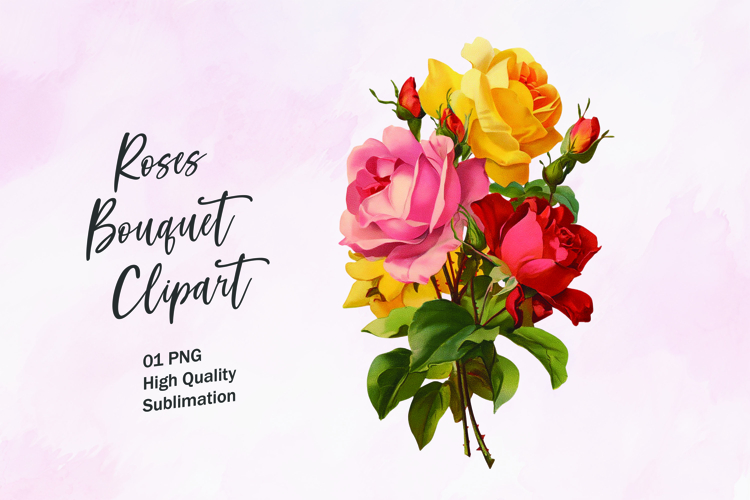 Watercolor Flower Clipart Image 14