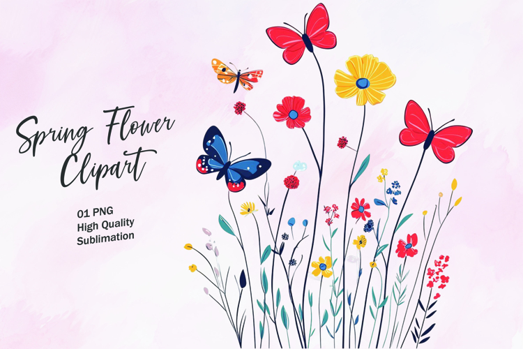 Spring Watercolor Clipart Image 12