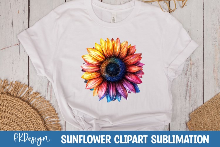 Watercolor Sunflower Clipart Image 10