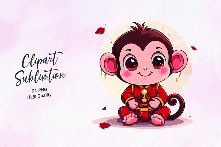 Monkey Clipart Image 10