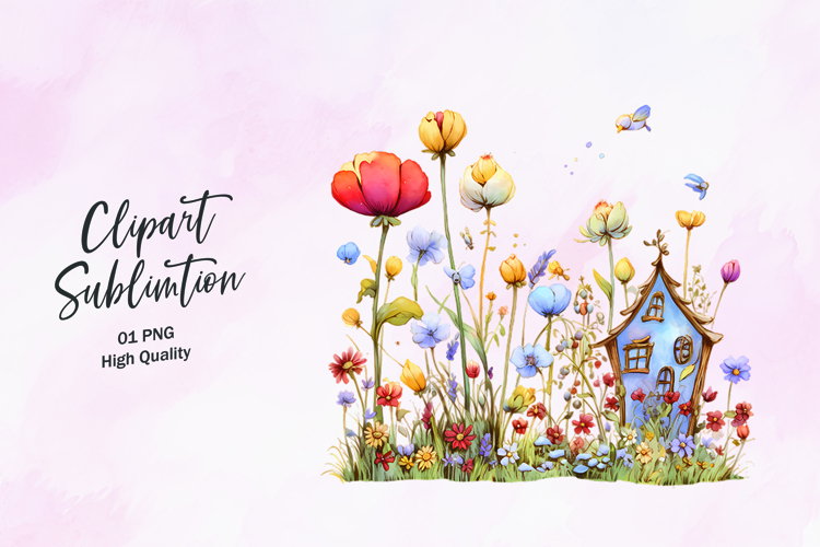 Wildflower Clipart Image 15