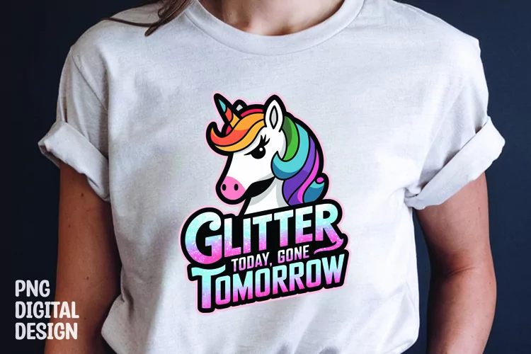 UNICORN SARCASTIC QUOTE SUBLIMATION T-SHIRT DESIGN