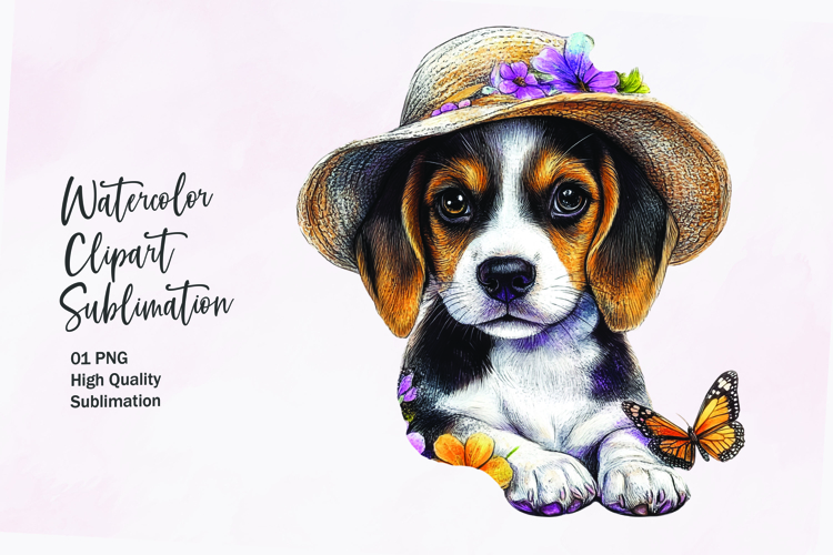 Puppy Illustration Image 8