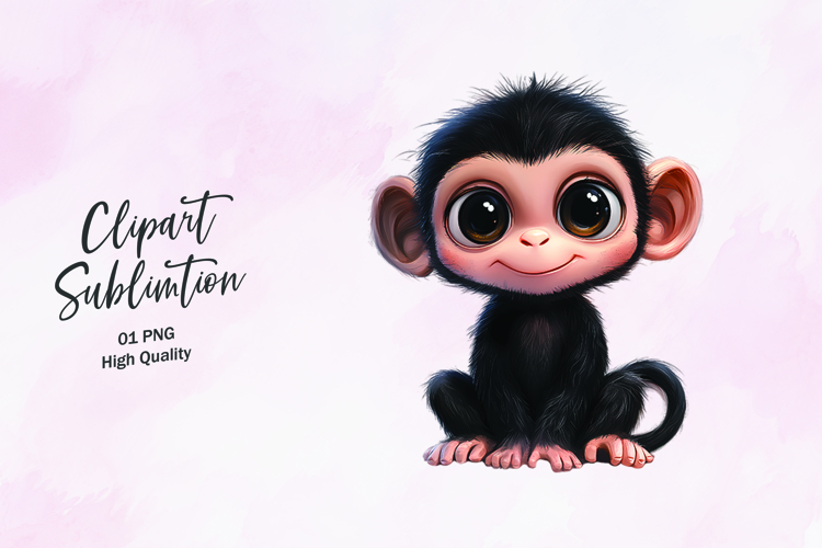Monkey Clipart Image 9