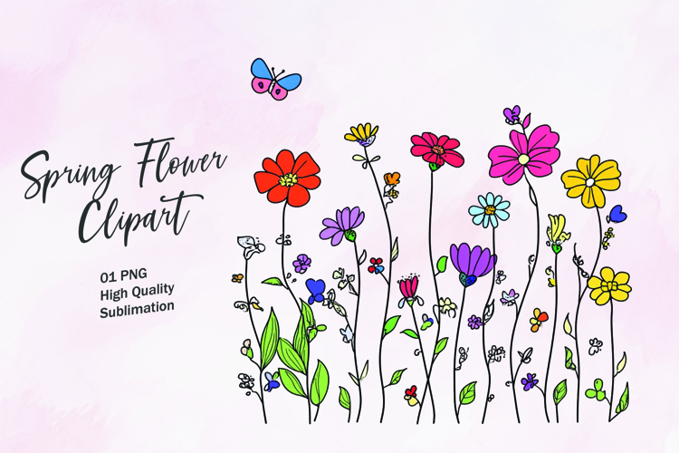 Spring Watercolor Clipart Image 2