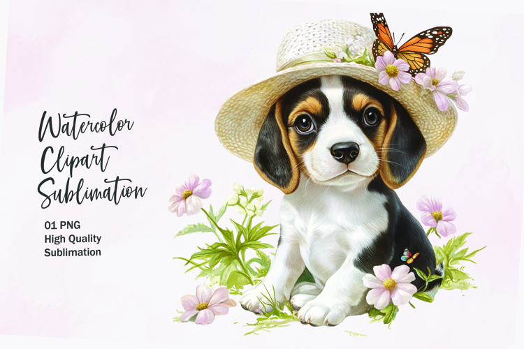 Puppy Illustration Image 9
