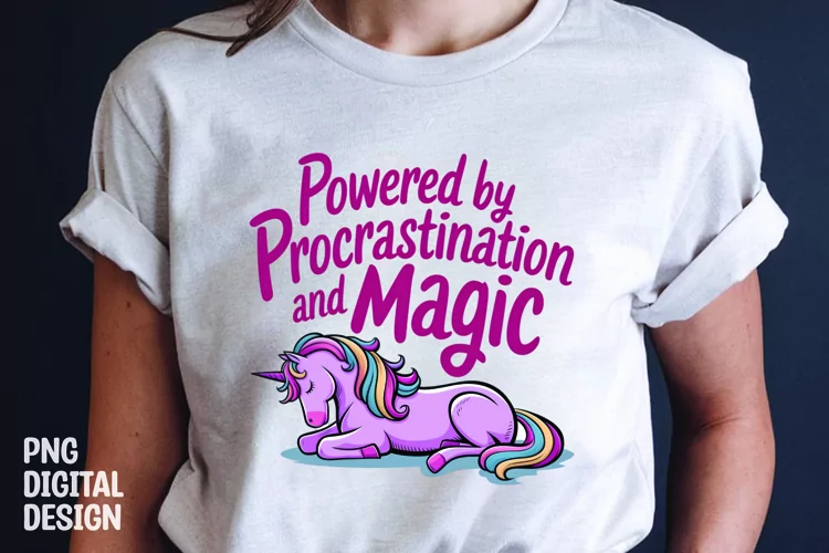 UNICORN SARCASTIC QUOTE SUBLIMATION T-SHIRT DESIGN