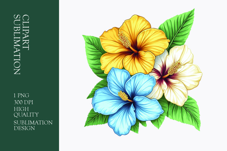 Watercolor Flower Clipart Image 3