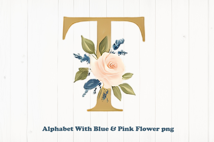 Blue Flowers Clipart Image 23