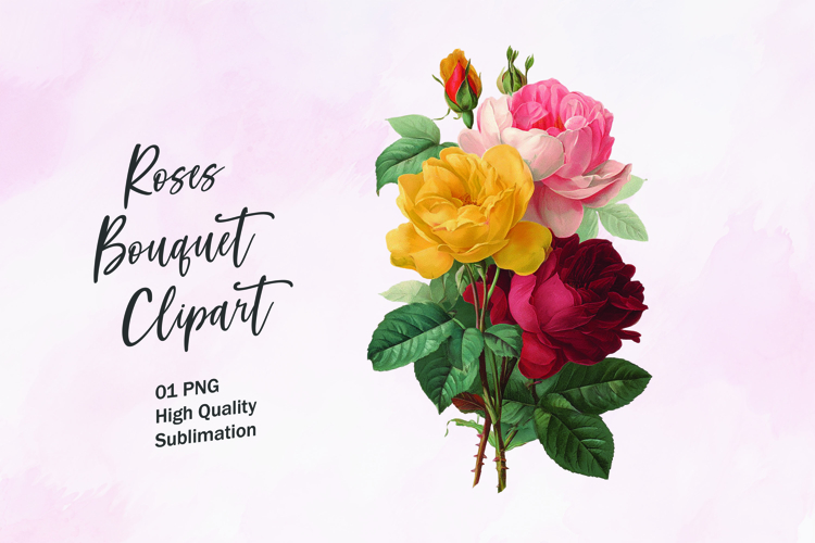 Watercolor Flower Clipart Image 11