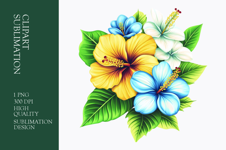 Watercolor Flower Clipart Image 2