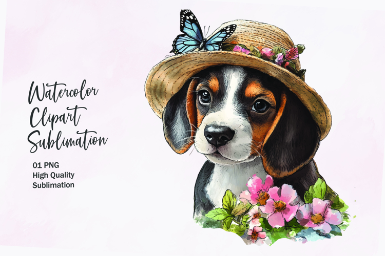 Puppy Illustration Image 7
