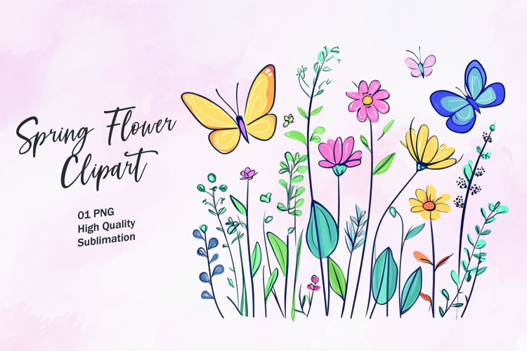 Spring flower clipart