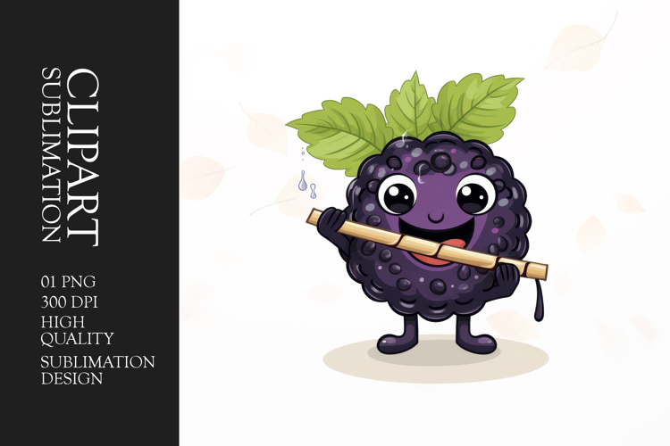 Blueberry Cartoon Image 12