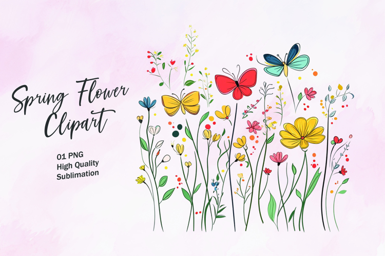 Spring Watercolor Clipart Image 8