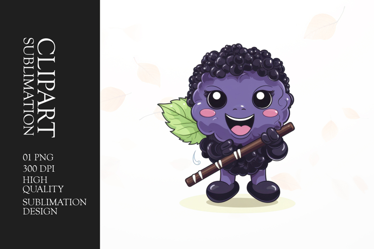 Blueberry Cartoon Image 13