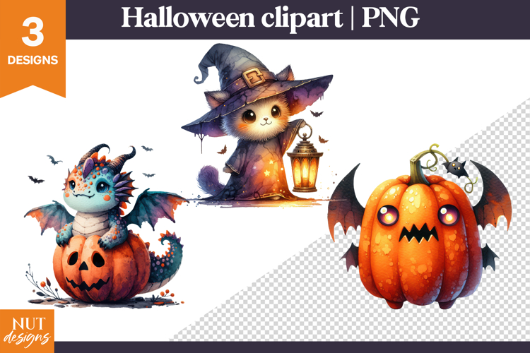 Cute Halloween Creature Clipart Halloween Clipart