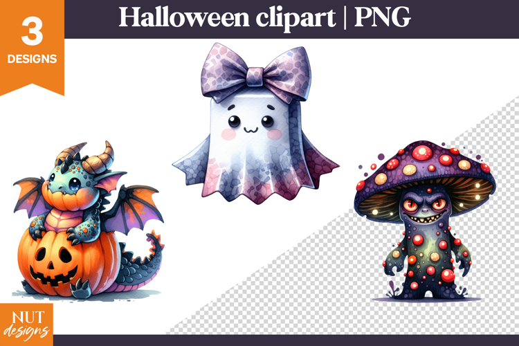 Cute Halloween Creature Clipart Halloween Clipart