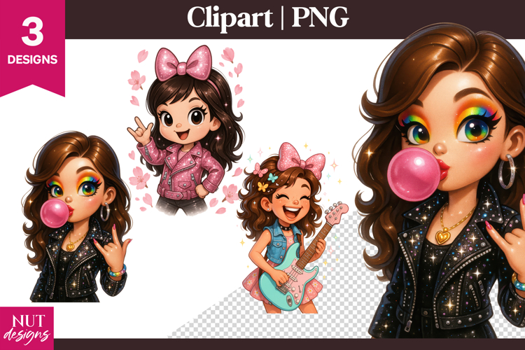 Cool Girls Clipart PNG Glam Girl sublimation T shirt Mug