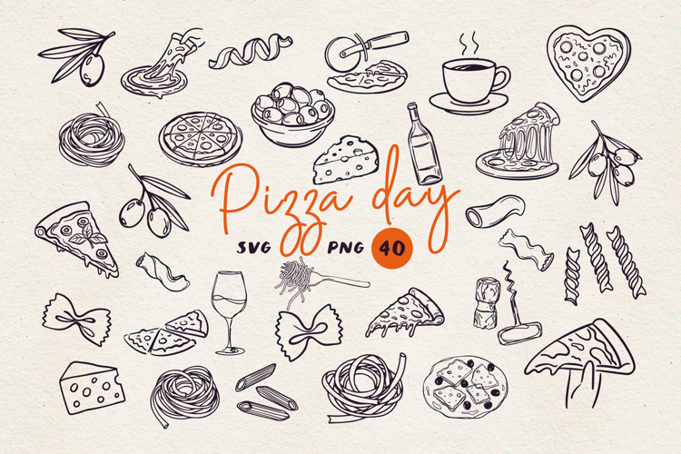 Hand Drawn Olive Branch Clipart Olive Illustration SVG PNG