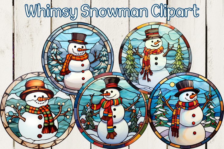 Snowman Clipart Image 6