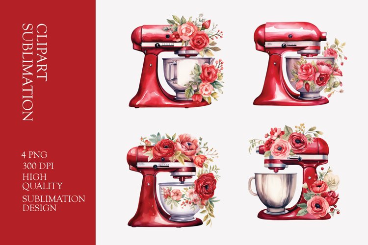 Watercolor Baking Clipart Image 18