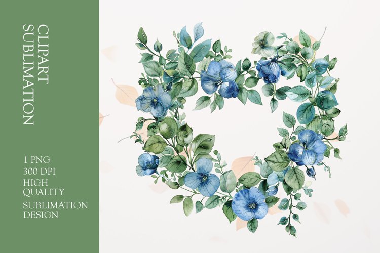 Watercolor Heart Clipart Image 21