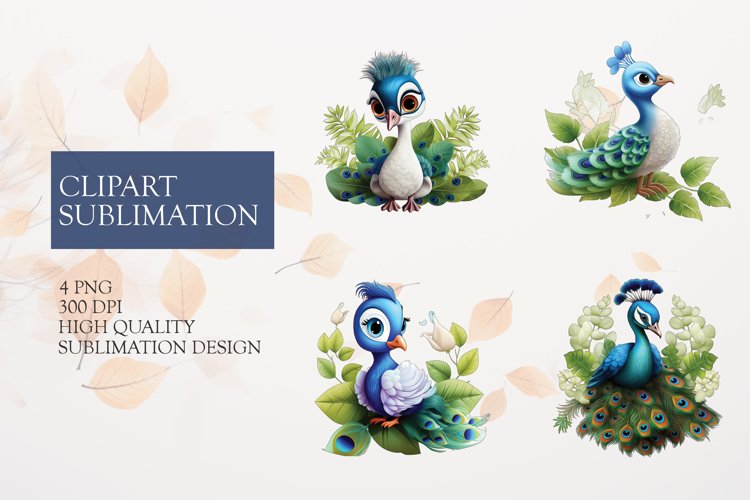 Peacock Clipart Image 2