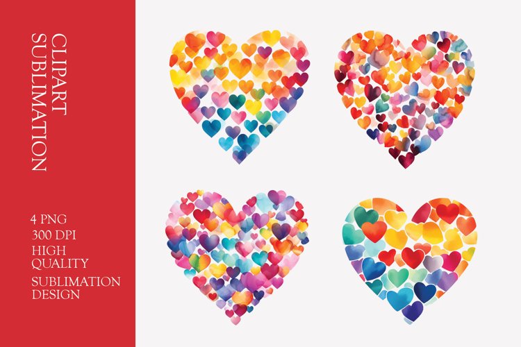 Watercolor Heart Clipart Image 23