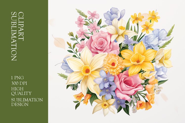 Spring Watercolor Clipart Image 9