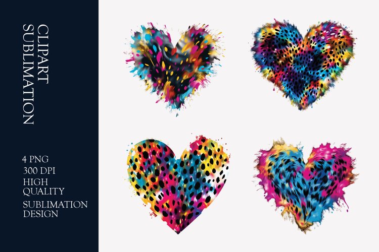 Watercolor Heart Clipart Image 2