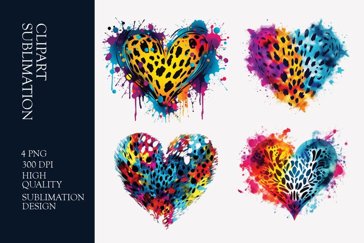 Watercolor Heart Clipart Image 21