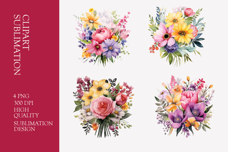 Flower Bouquet Clipart