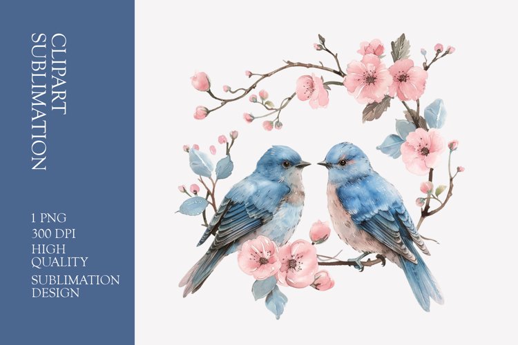 Love Birds Clipart Image 22
