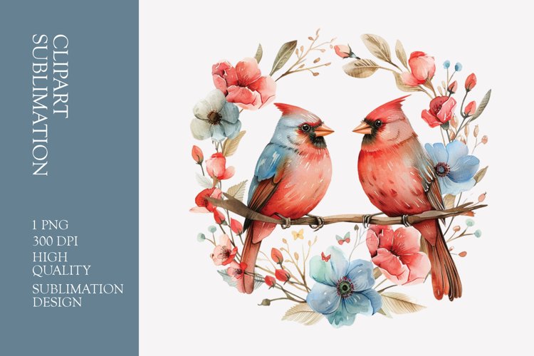 Love Birds Clipart Image 14