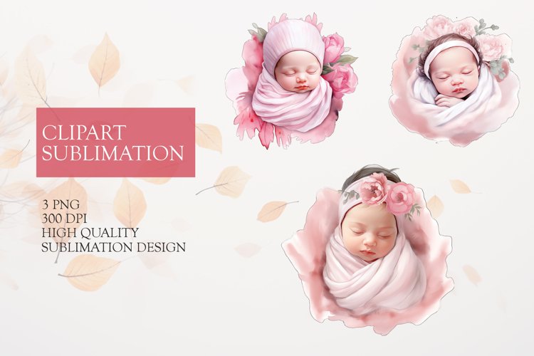 Watercolor Flower Clipart Image 8
