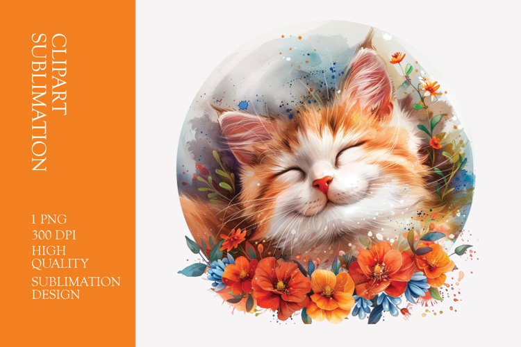 Cute Cat Clipart Image 2