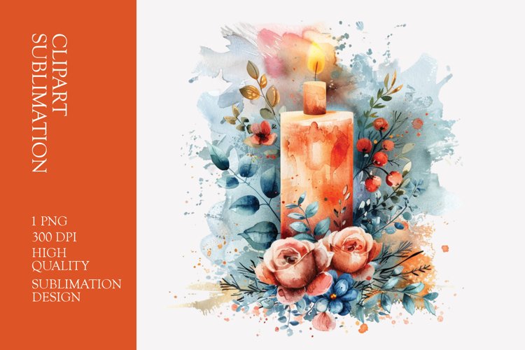 Candle Clipart Image 16