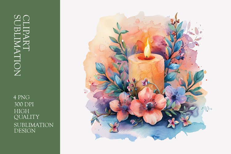 Candle Clipart Image 24