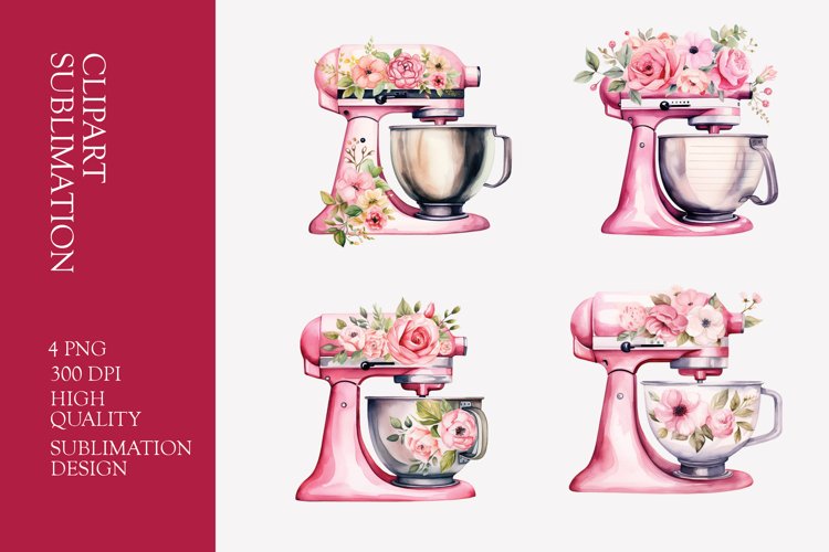 Watercolor Baking Clipart Image 22