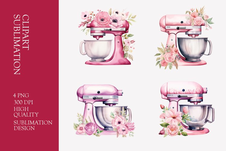Watercolor Baking Clipart Image 19