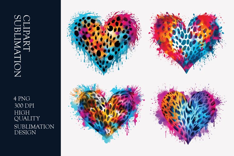 Watercolor Heart Clipart Image 20
