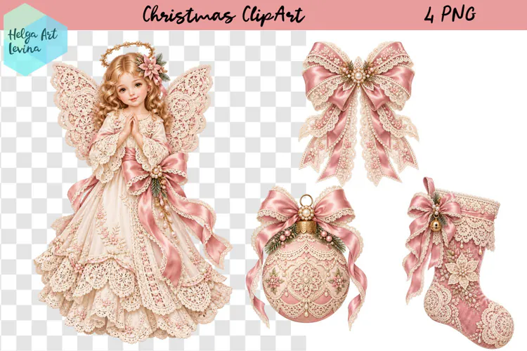 Pink Christmas | ClipArt PNG