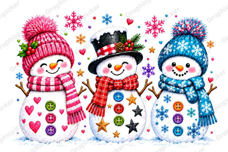 Christmas Snowman PNG, Funny Christmas PNG, Christmas PNG