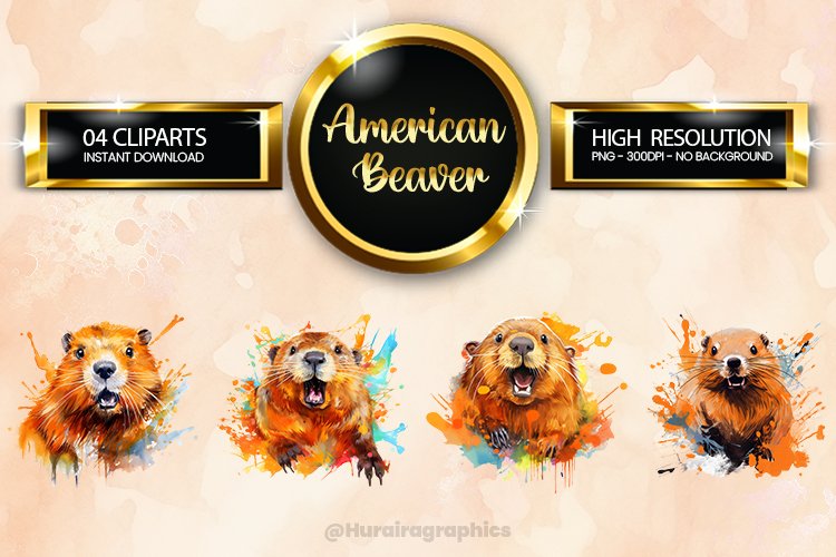 Beaver Clipart Image 4