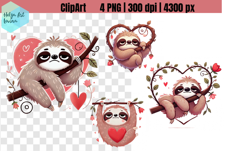 Sarcastic animals Valentines Day PNG | ClipArt