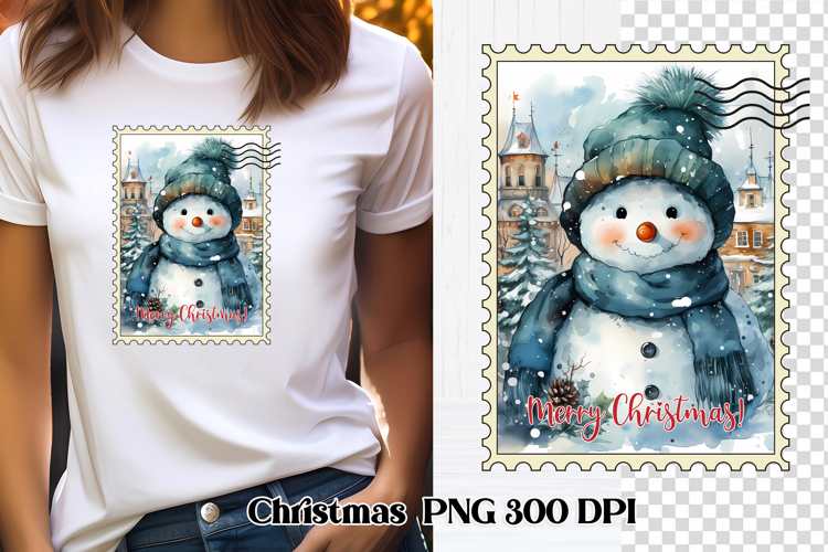 Snowman Clipart Image 15