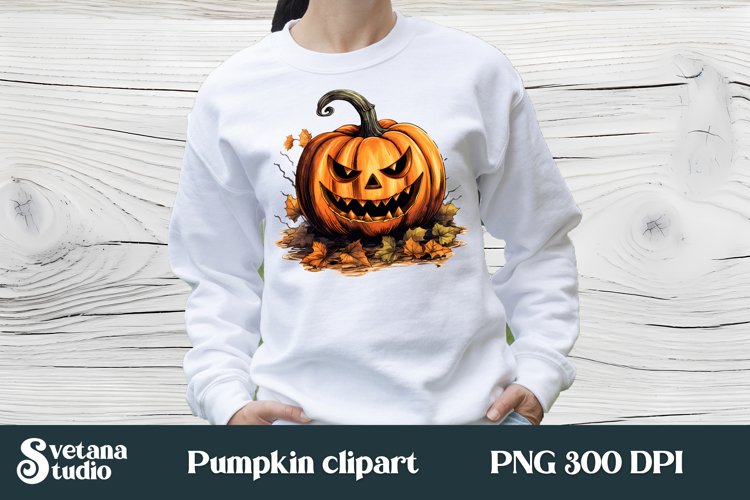 Pumpkin Halloween Clipart Image 15