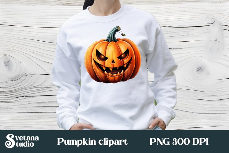 Pumpkin Halloween Clipart Image 12