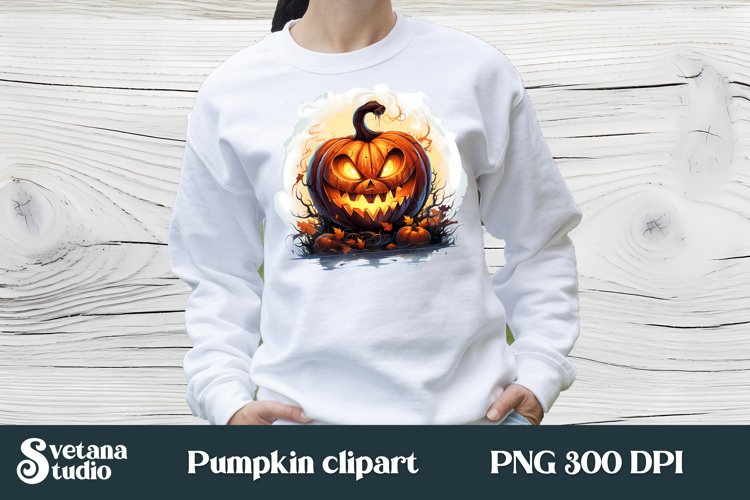 Pumpkin Halloween Clipart Image 11